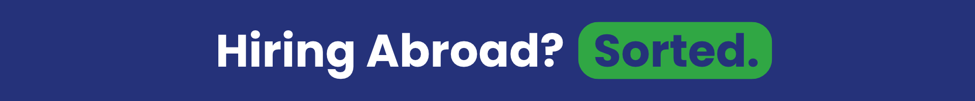 Employer of Record Homepage Banner